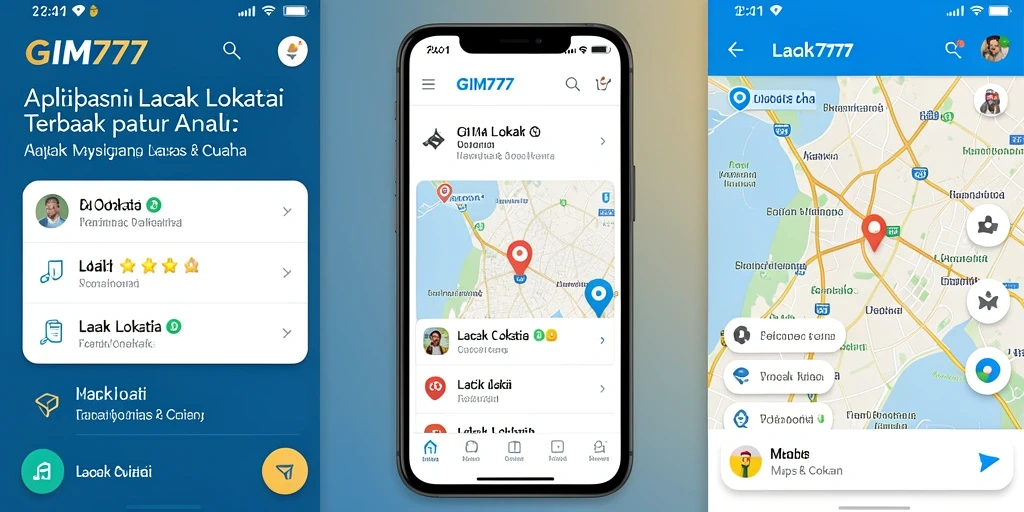 Antarmuka GIM777 yang ramah pengguna dan fungsional.