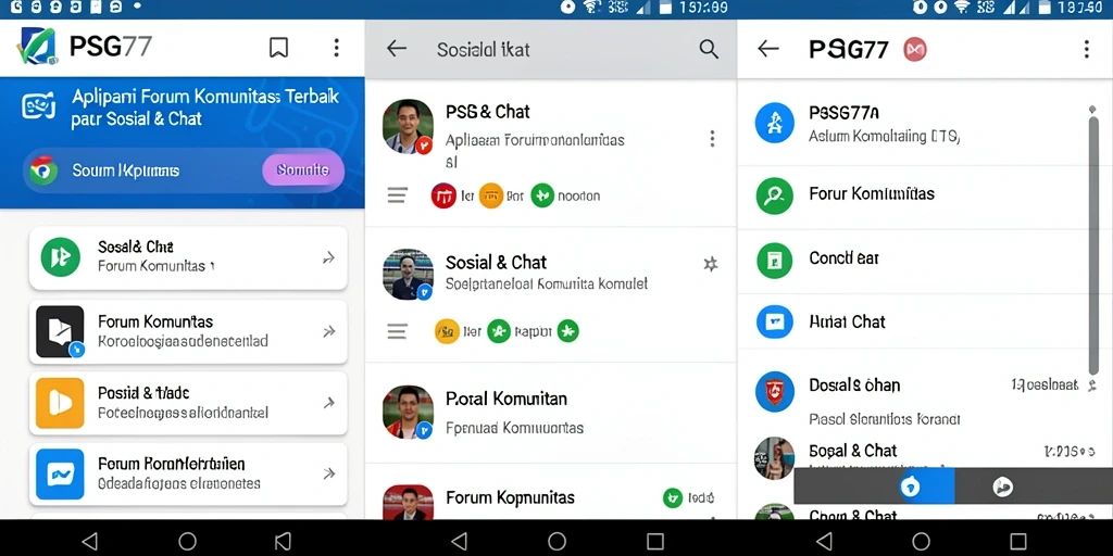 Tampilan antarmuka PSG77 yang menarik dan fungsional.
